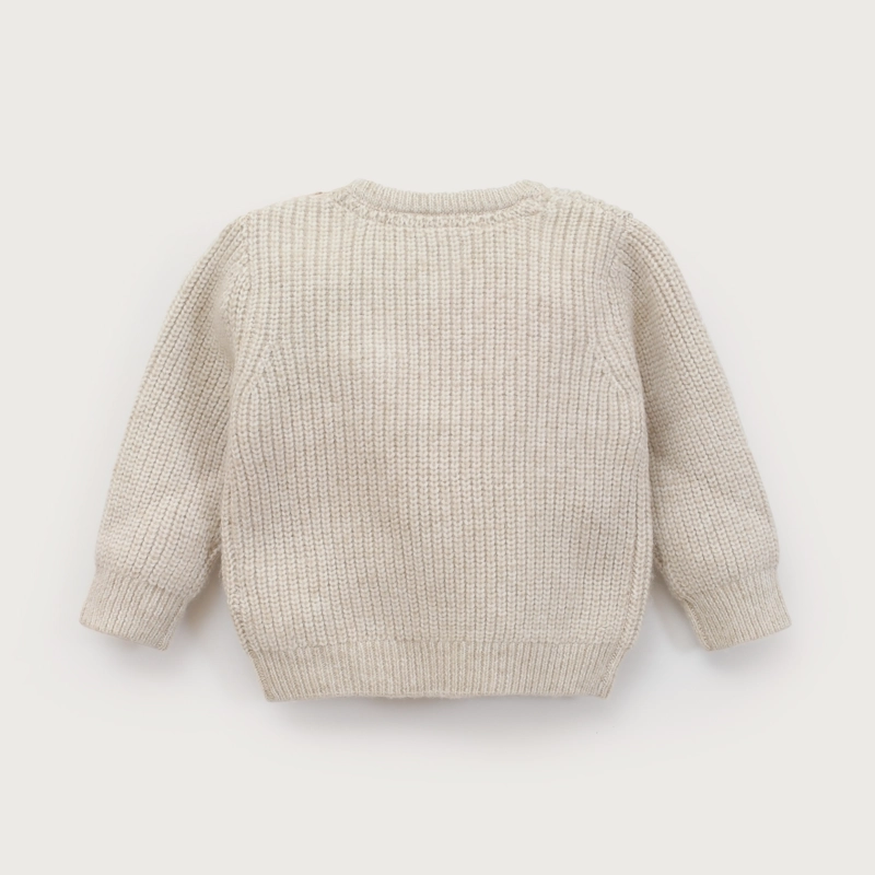 SWEATER INFANT NIÑO BEIGE OPALINE - 3