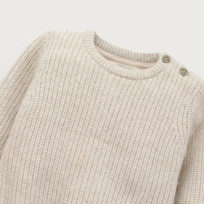 SWEATER INFANT NIÑO BEIGE OPALINE - 4