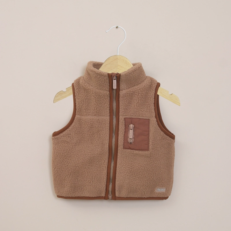 CHAQUETA CAFE SIN MANGAS INFANT NIÑO OPALINE - 1