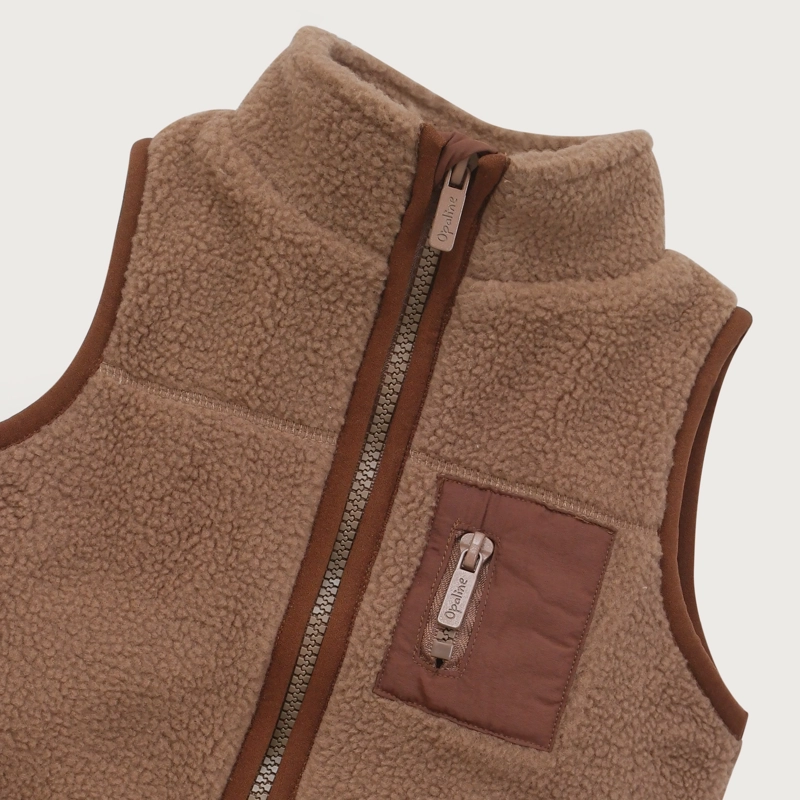 CHAQUETA CAFE SIN MANGAS INFANT NIÑO OPALINE - 4