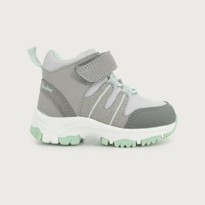 BOTIN OUTDOOR GRIS NIÑA OPALINE - 2