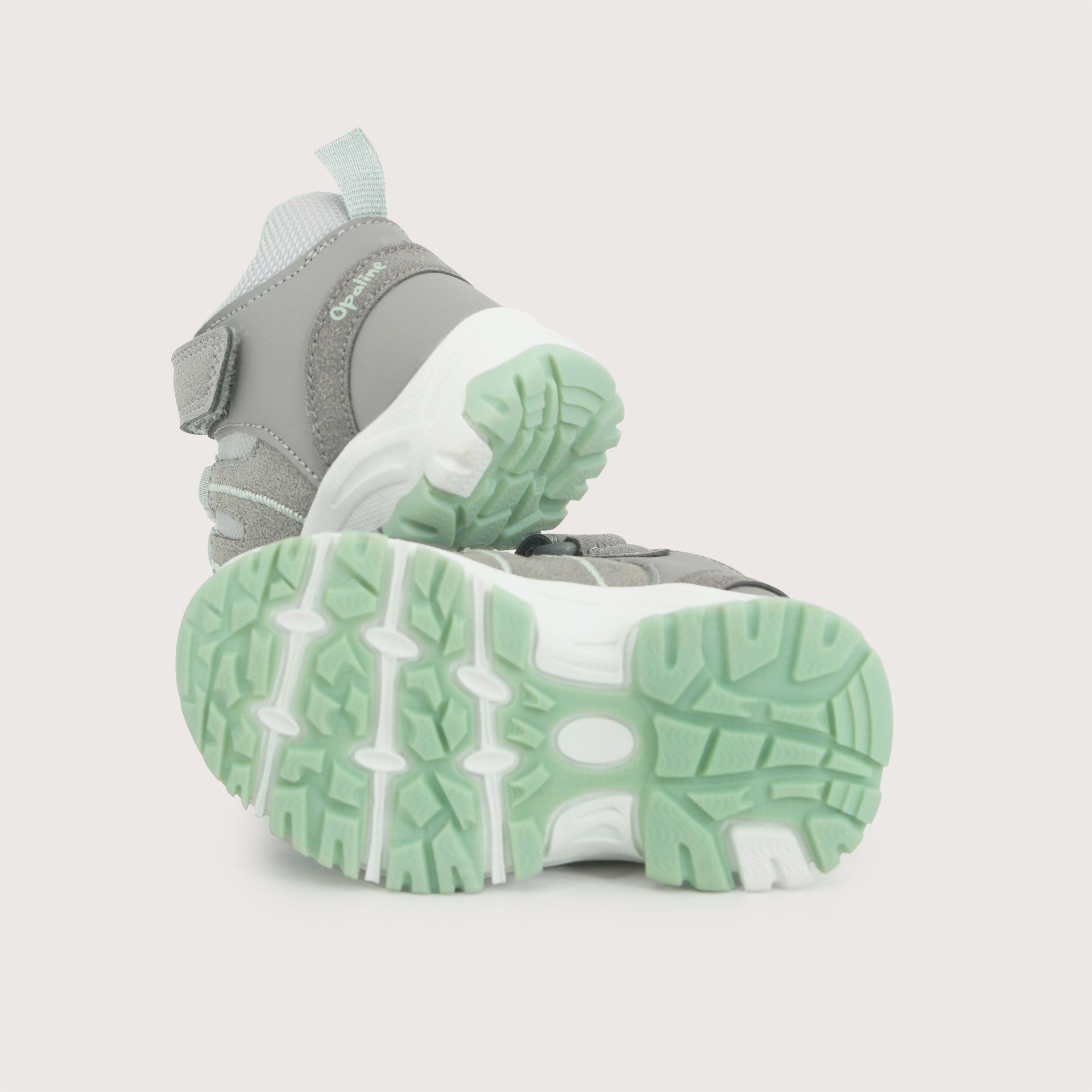 BOTIN OUTDOOR GRIS NIÑA OPALINE - 3