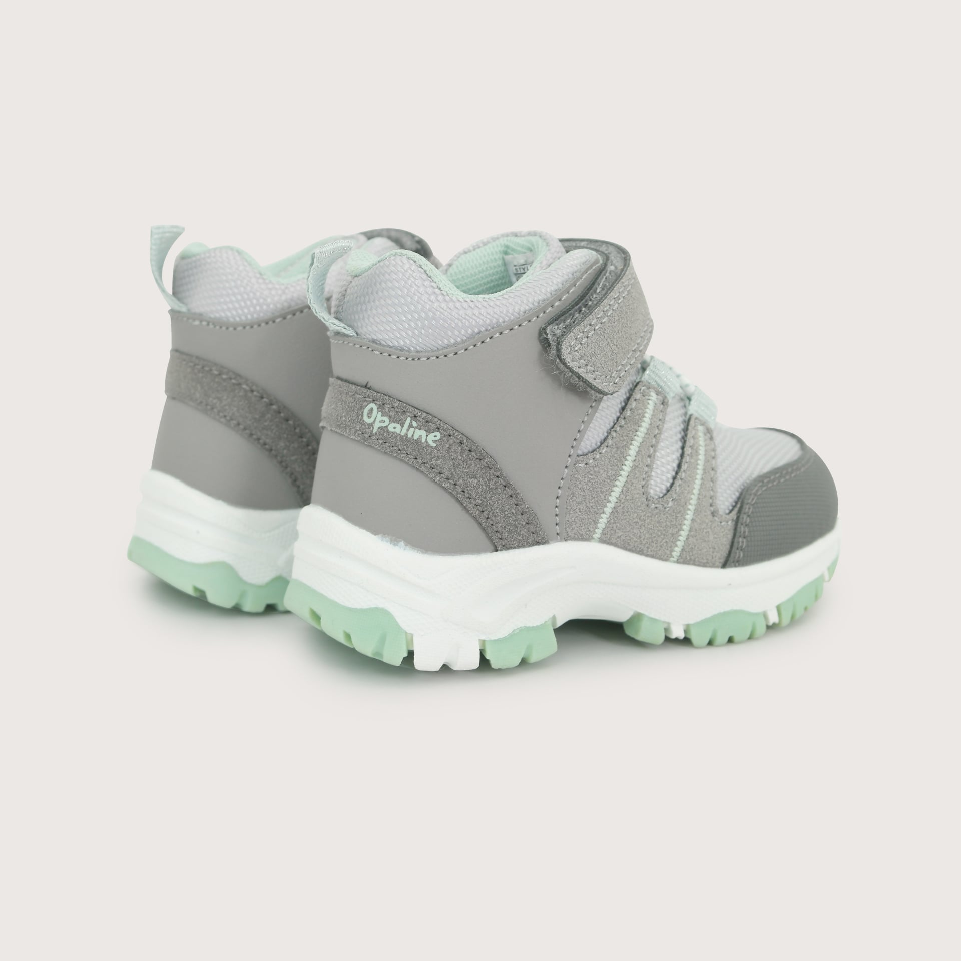 BOTIN OUTDOOR GRIS NIÑA OPALINE - 5