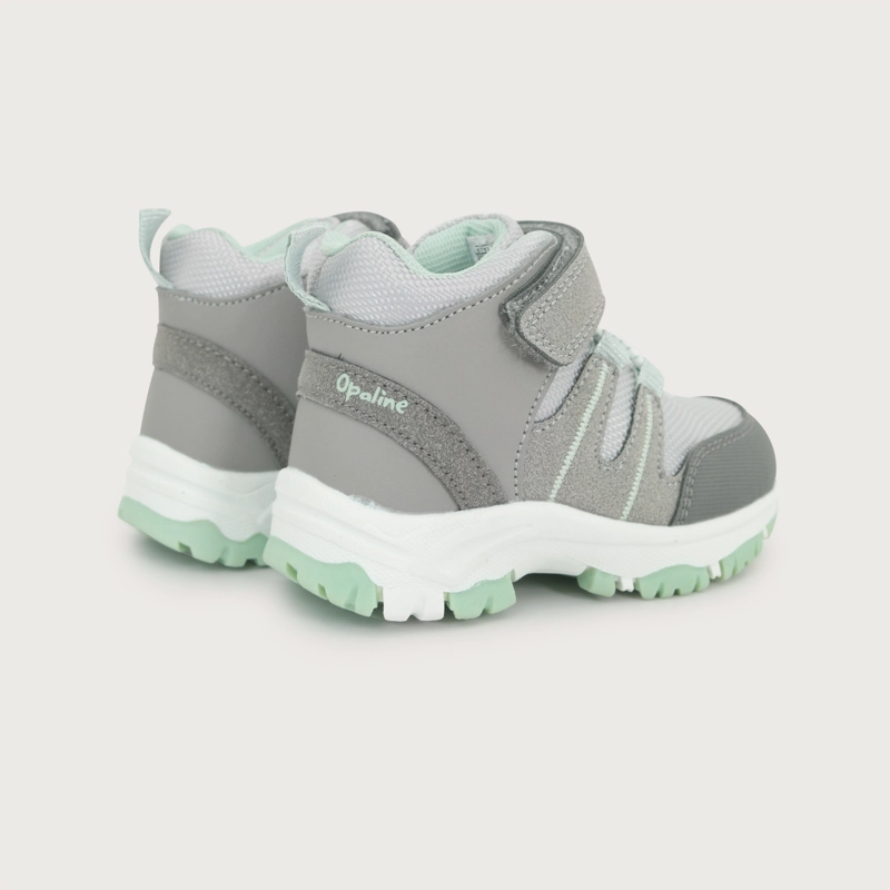 BOTIN OUTDOOR GRIS NIÑA OPALINE - 5