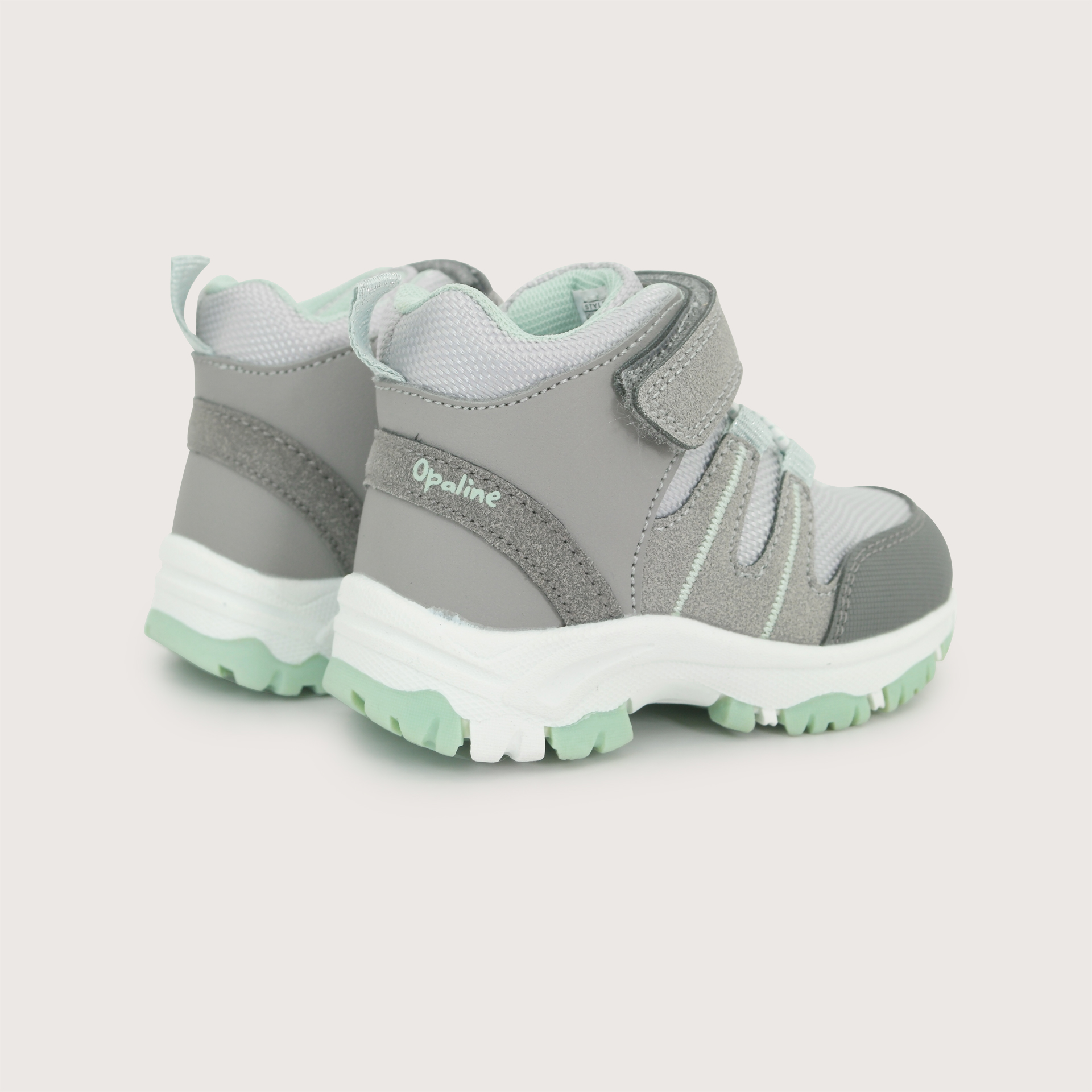 BOTIN OUTDOOR GRIS NIÑA OPALINE - 5