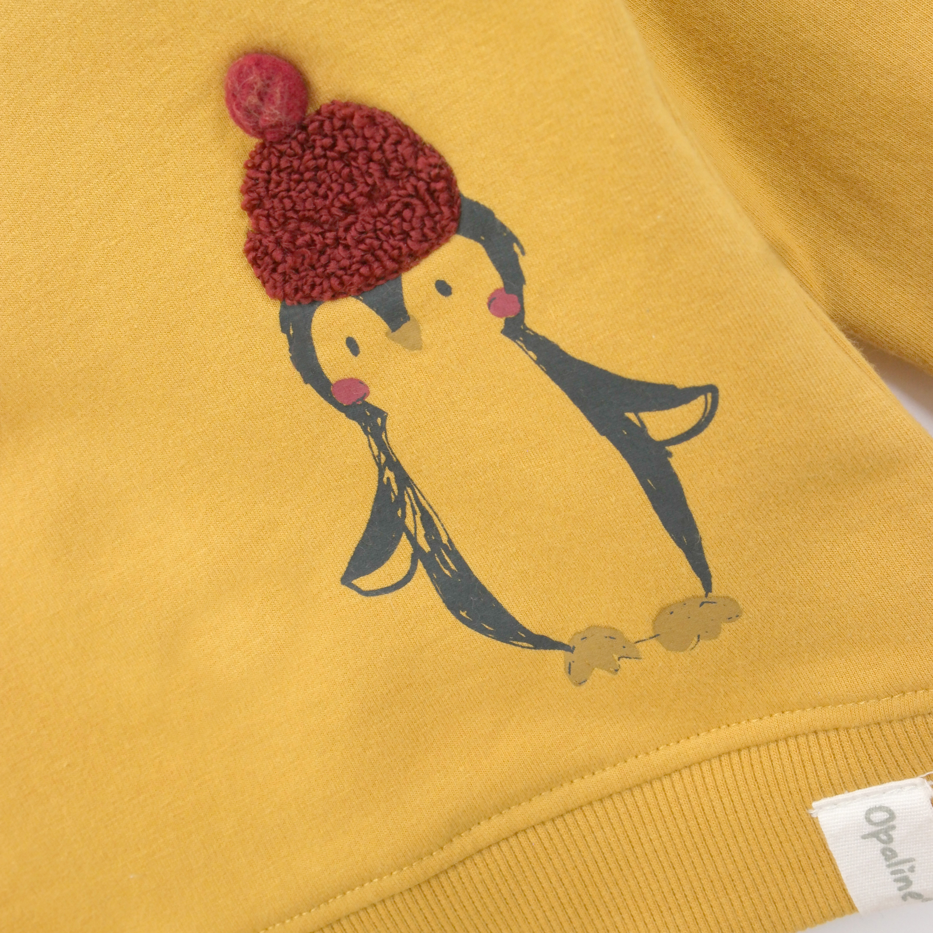 POLERON INFANT NIÑO MOSTAZA OPALINE - 4