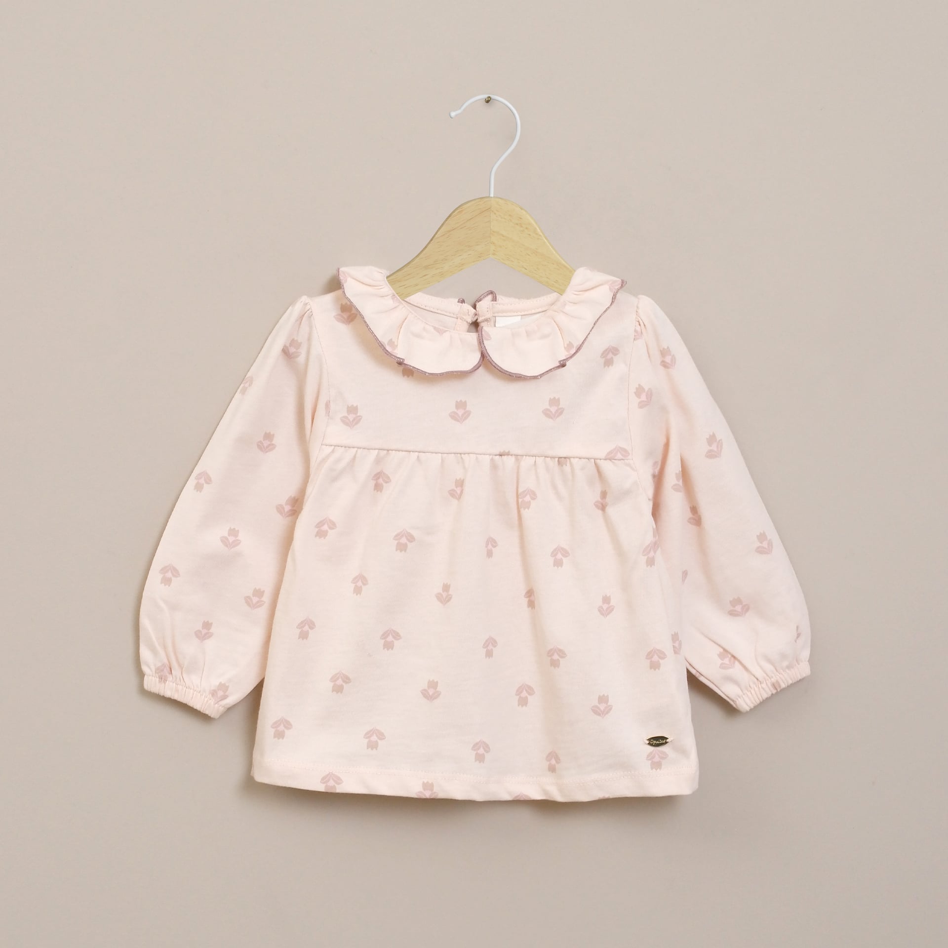 POLERA INFANT NIÑA ROSA VIEJO OPALINE - 1