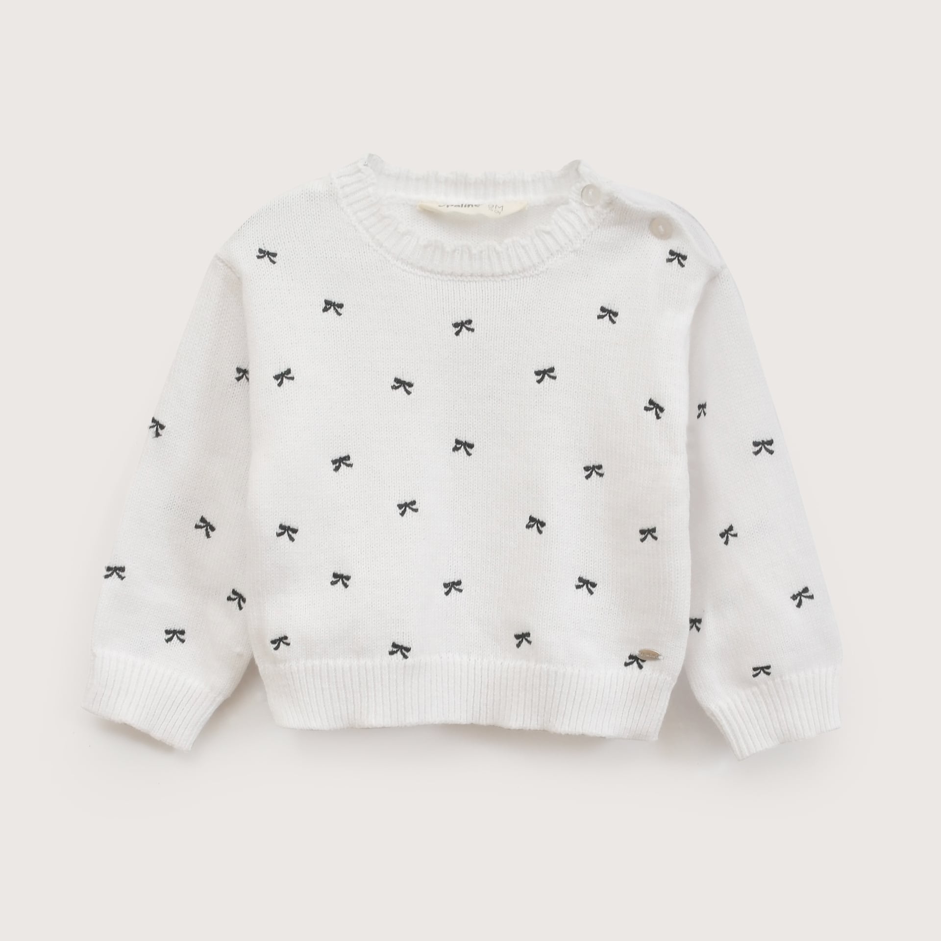 SWEATER BLANCO INFANT NIÑA OPALINE - 2