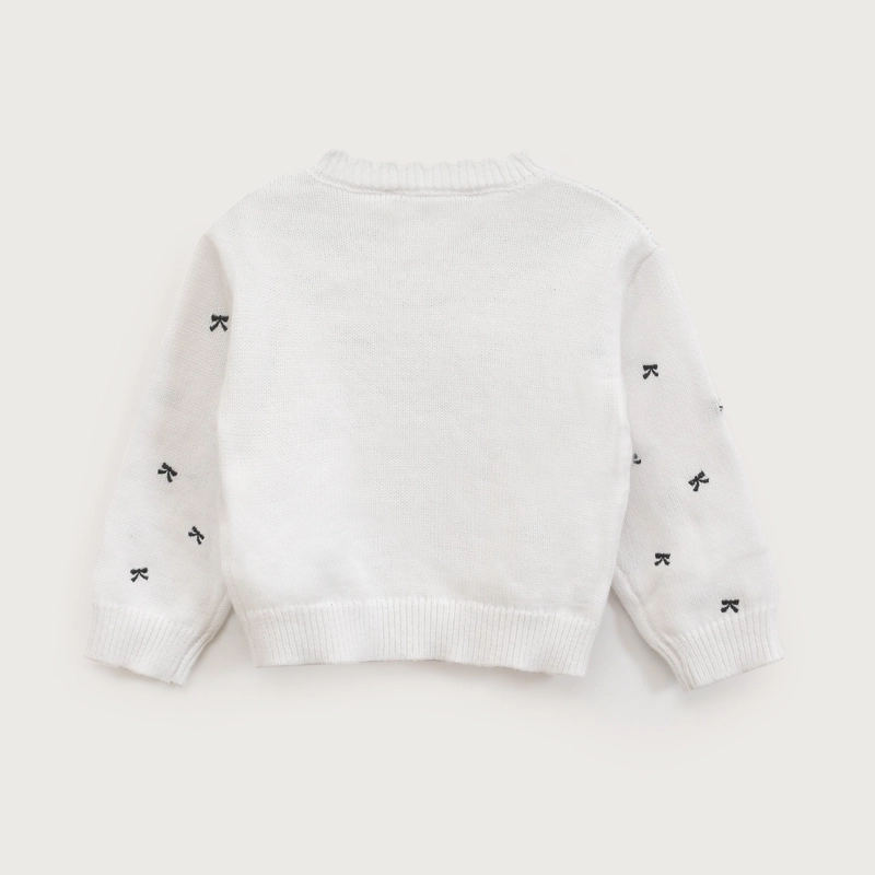SWEATER BLANCO INFANT NIÑA OPALINE - 3