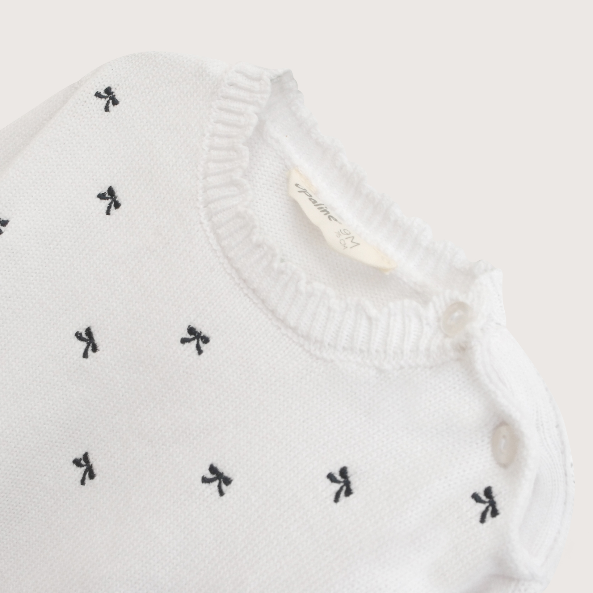 SWEATER BLANCO INFANT NIÑA OPALINE - 4