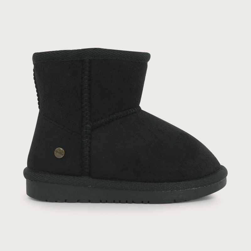 BOTA CASUAL NEGRA NIÑA OPALINE - 2