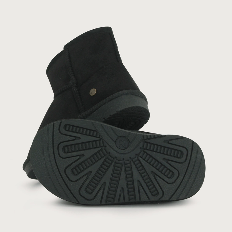 BOTA CASUAL NEGRA NIÑA OPALINE - 3