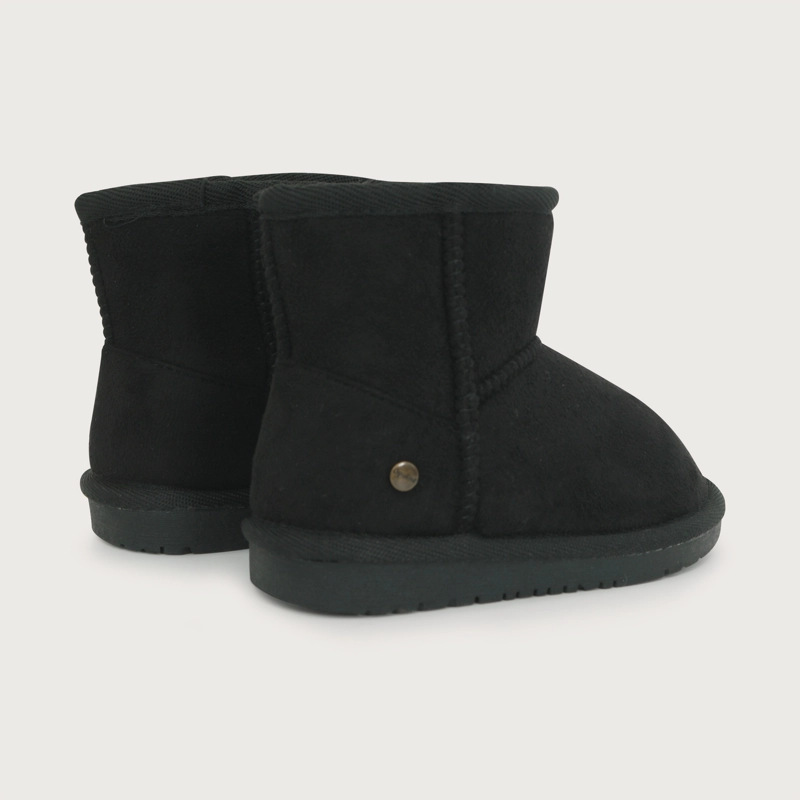 BOTA CASUAL NEGRA NIÑA OPALINE - 5