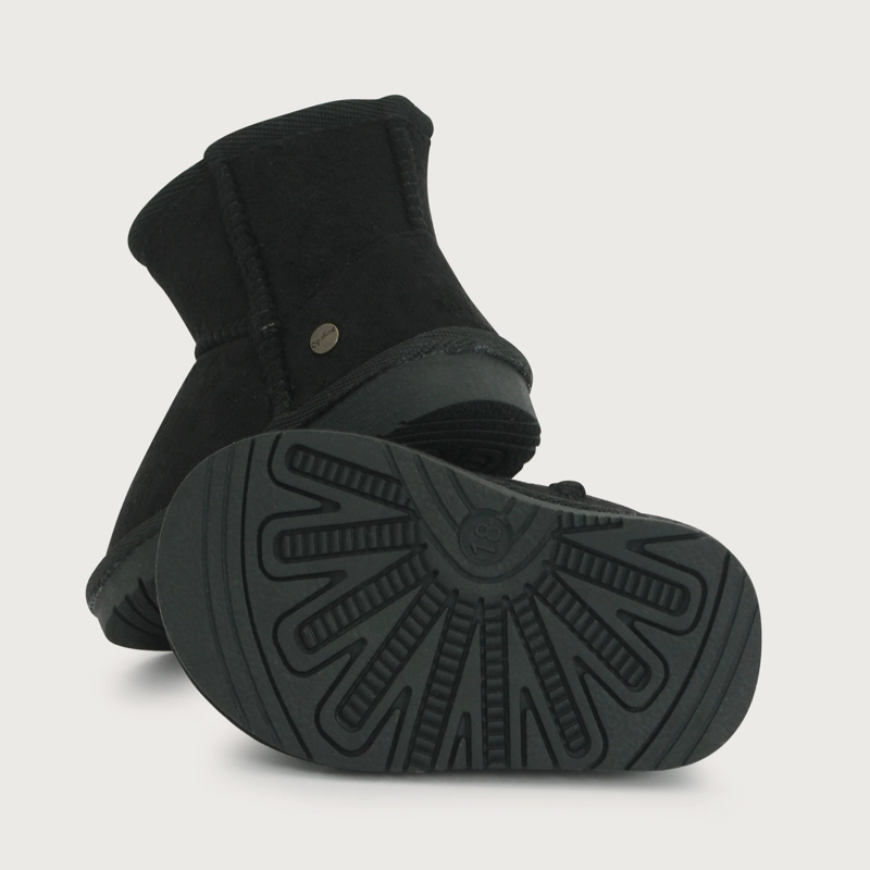 BOTA NEGRA NIÑA OPALINE - 3
