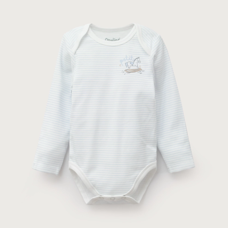 PACK BODIES BEBE NIÑO CELESTE OPALINE - 3