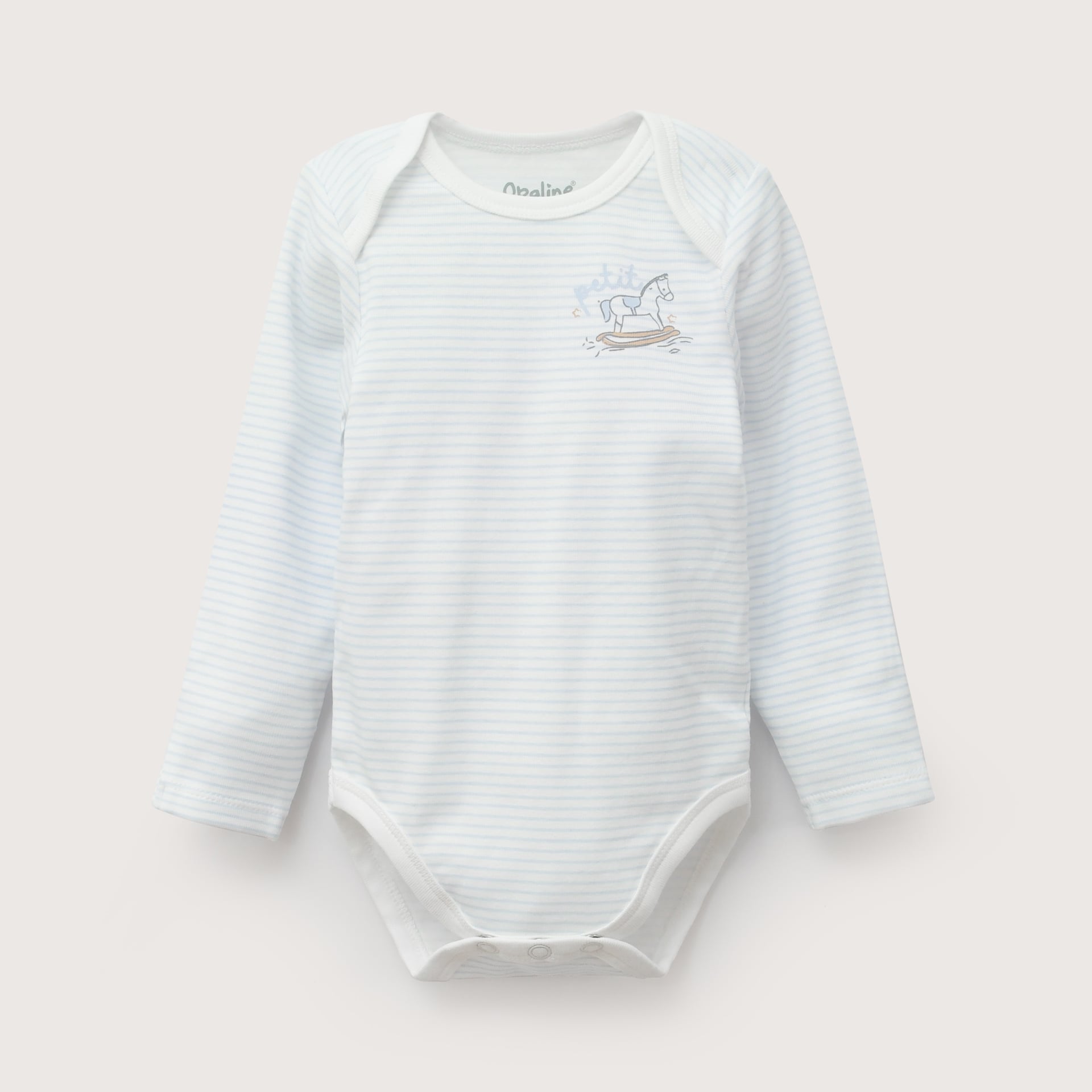 PACK BODIES BEBE NIÑO CELESTE OPALINE - 3