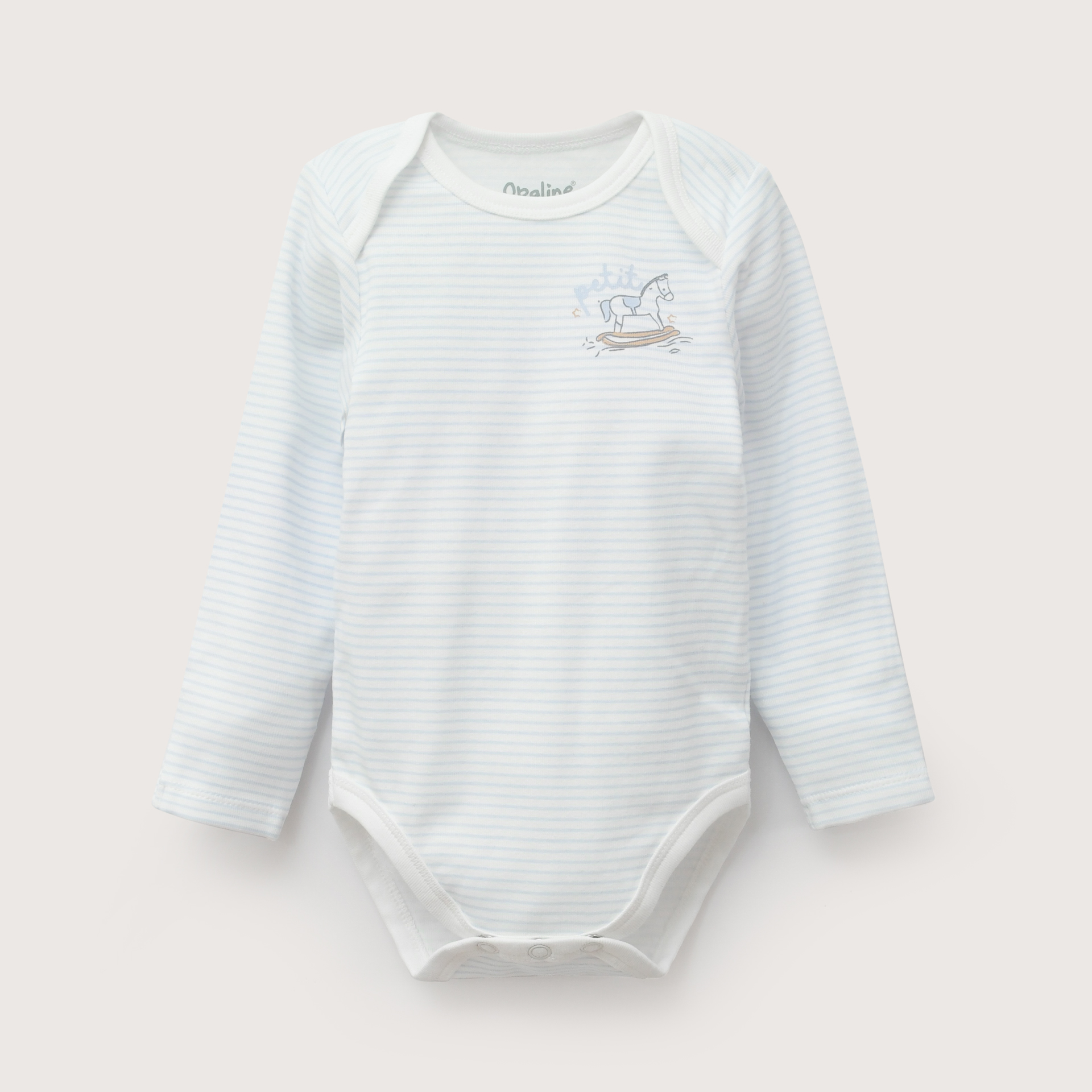 PACK BODIES BEBE NIÑO CELESTE OPALINE - 3
