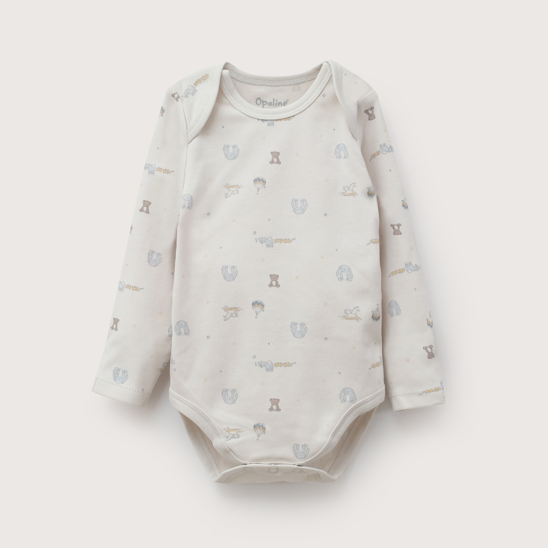PACK BODIES BEBE NIÑO BEIGE OPALINE - 3