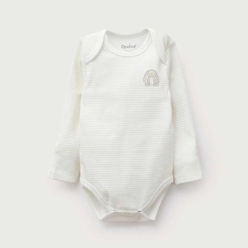 PACK BODIES BEBE NIÑO BEIGE OPALINE - 4