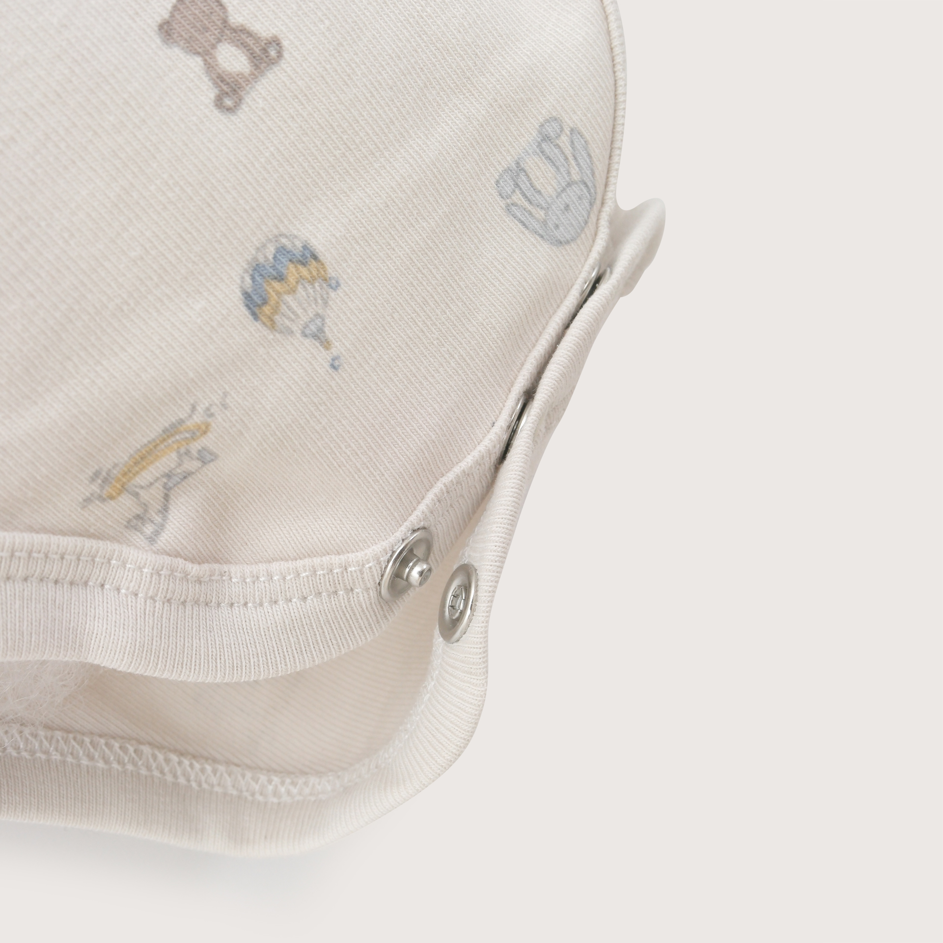 PACK BODIES BEBE NIÑO BEIGE OPALINE - 6