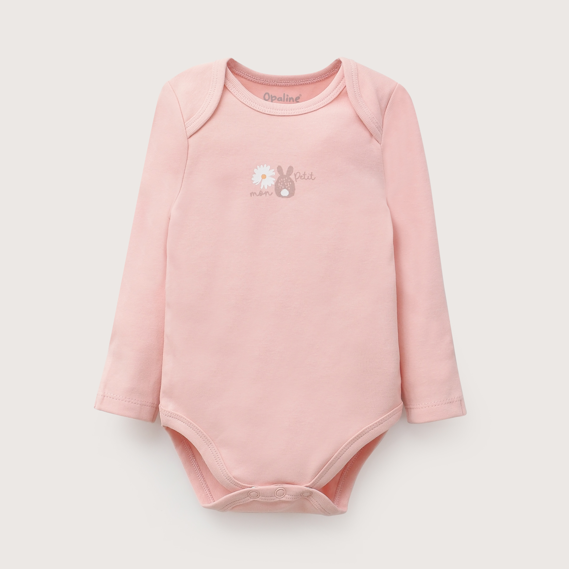PACK BODIES BEBE NIÑA ROSA VIEJO OPALINE - 5