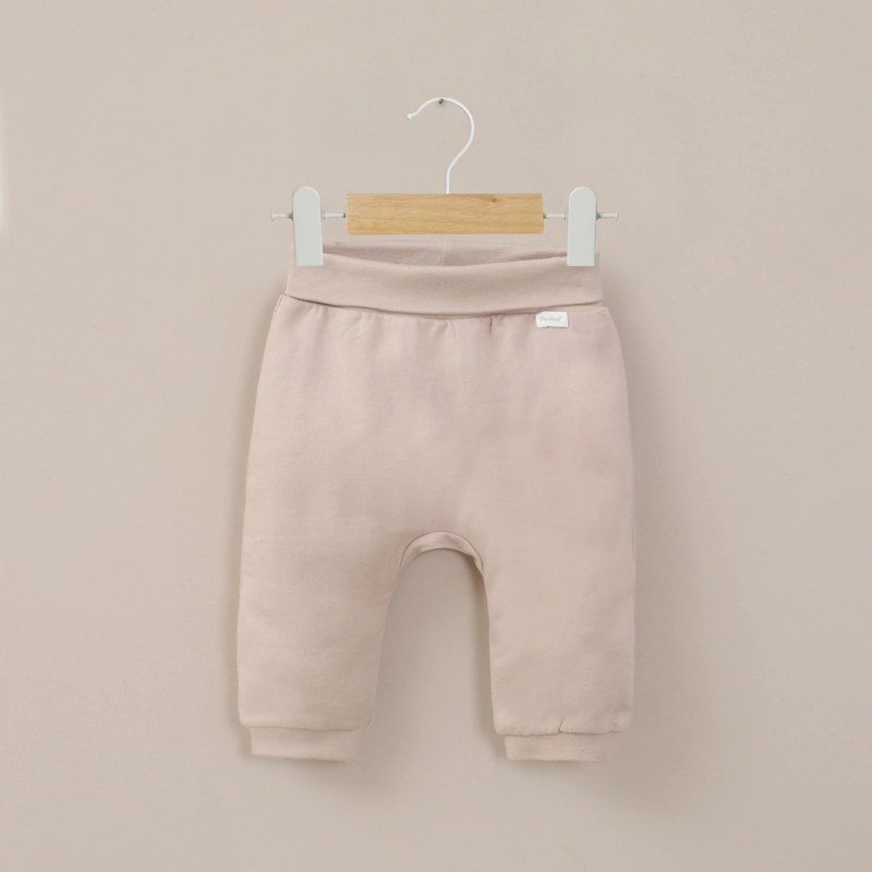 PANTALON BUZO CAFE BEBE NIÑO OPALINE - 1