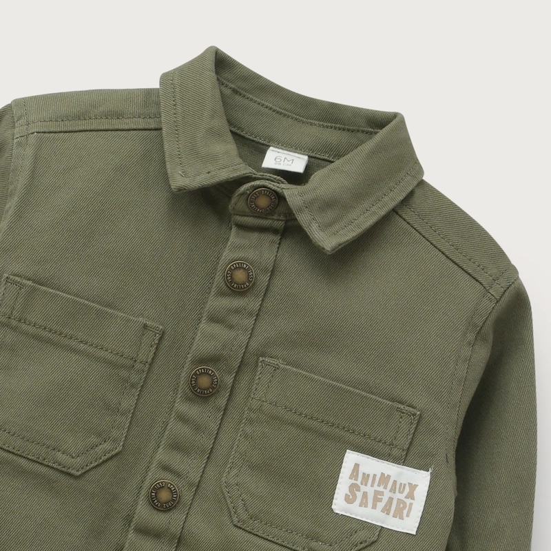SOBRECAMISA VERDE INFANT NIÑO - 4