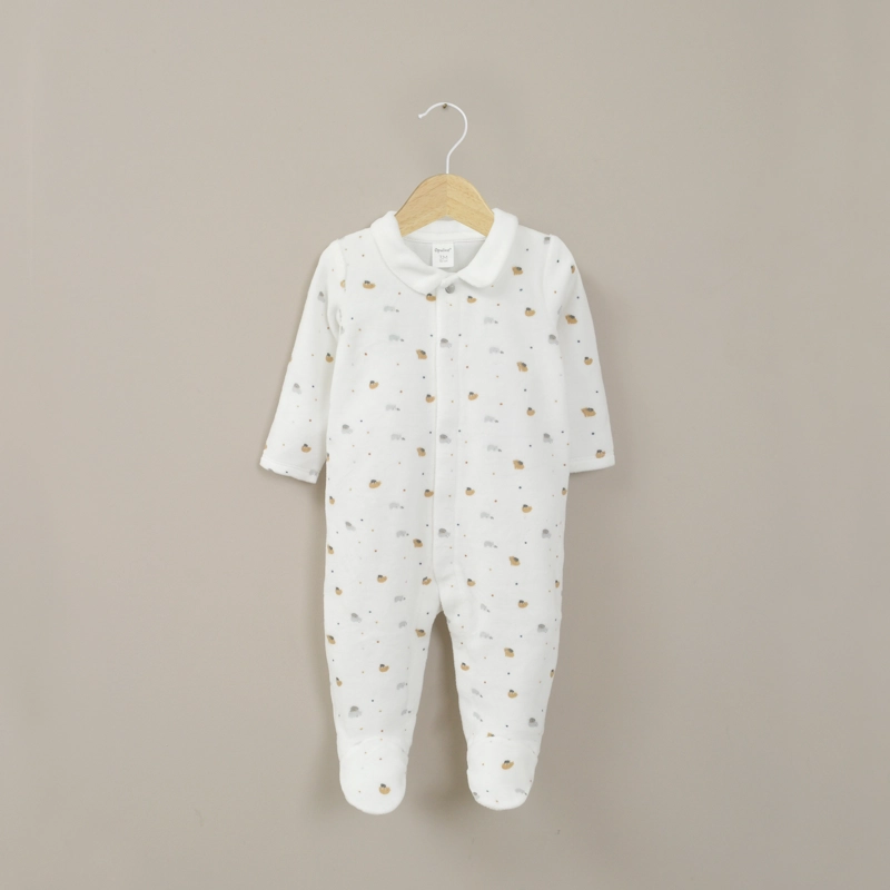 OSITO ESTAMPADO BLANCO BEBE NIÑO - 1