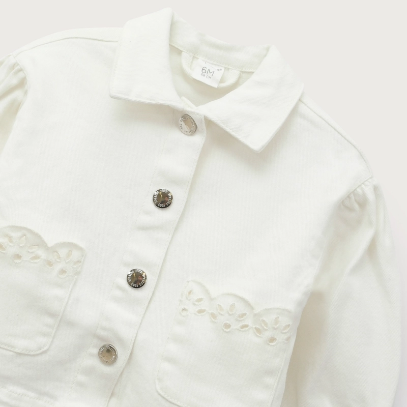 CHAQUETA BLANCA INFANT NIÑA - 4
