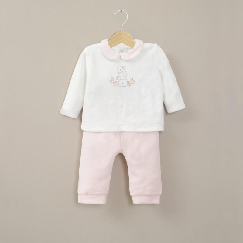 CONJUNTO ROSADO BEBE NIÑA - 1