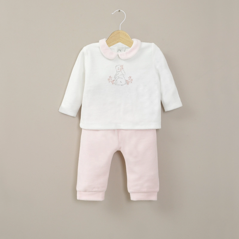 CONJUNTO ROSADO BEBE NIÑA - 1
