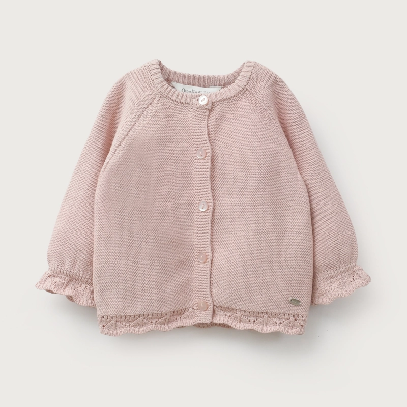 CHALECO ROSADO BEBE NIÑA - 2
