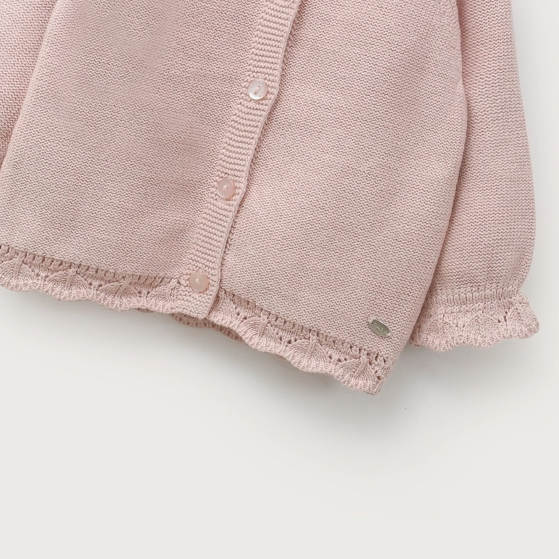 CHALECO ROSADO BEBE NIÑA - 4