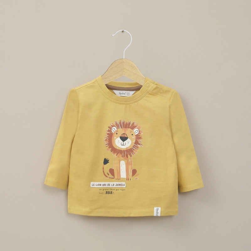 POLERA MANGA LARGA AMARILLA INFANT NIÑO - 1