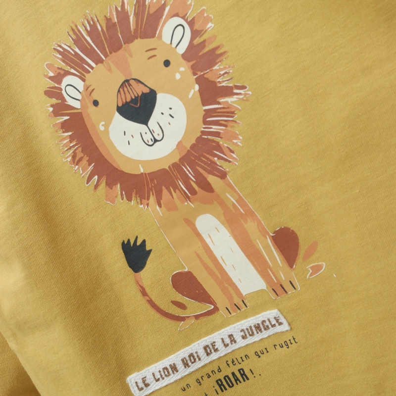 POLERA MANGA LARGA AMARILLA INFANT NIÑO - 4