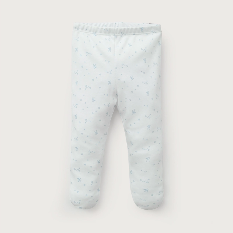 PACK 2 PANTY BALLERINA BLANCO/CELESTE BEBE  NIÑO - 4