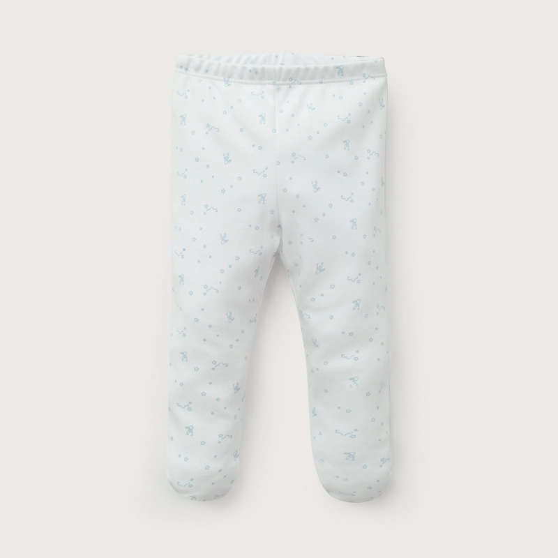 PACK 2 PANTY BALLERINA BLANCO/CELESTE BEBE NIÑO - 4
