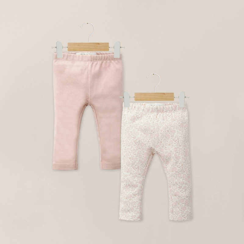 PACK CALZAS ROSADO BEBE NIÑA - 1