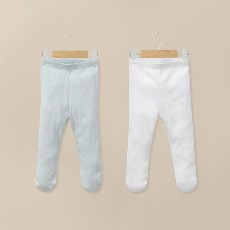 PACK 2 PANTY BALLERINA BLANCO DISEÑO CELESTE BEBE  NIÑO - 1