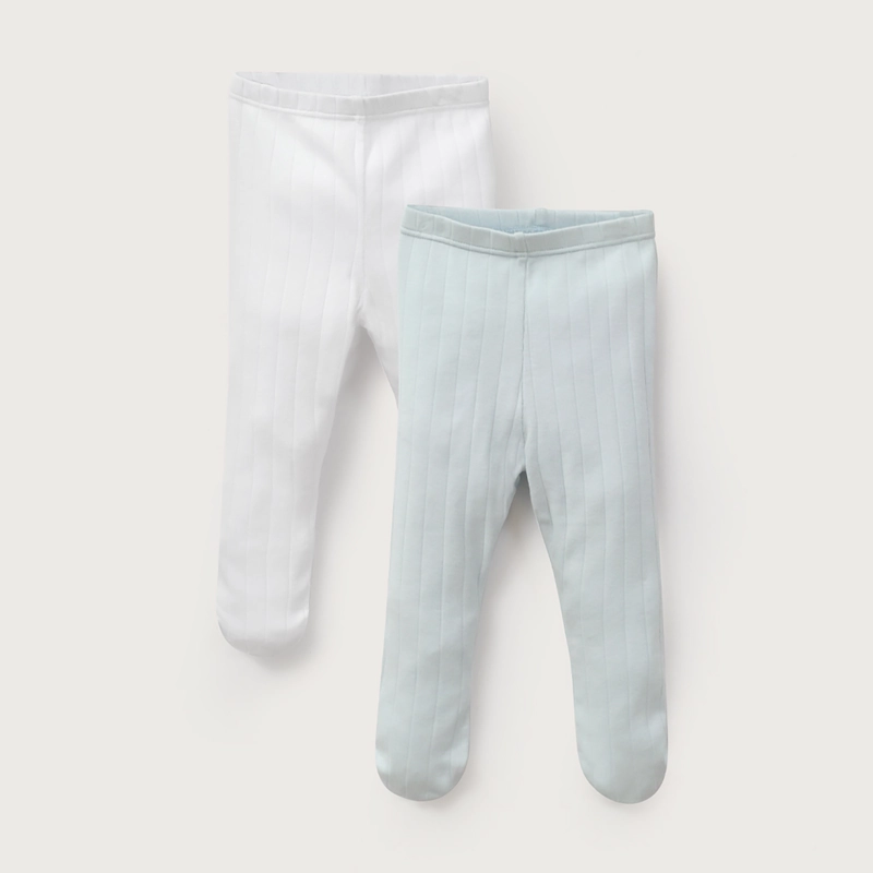PACK 2 PANTY BALLERINA BLANCO DISEÑO CELESTE BEBE  NIÑO - 2
