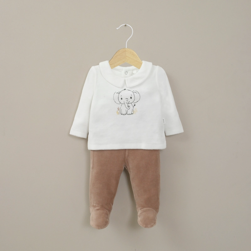 CONJUNTO CAFE  BEBE NIÑO - 1