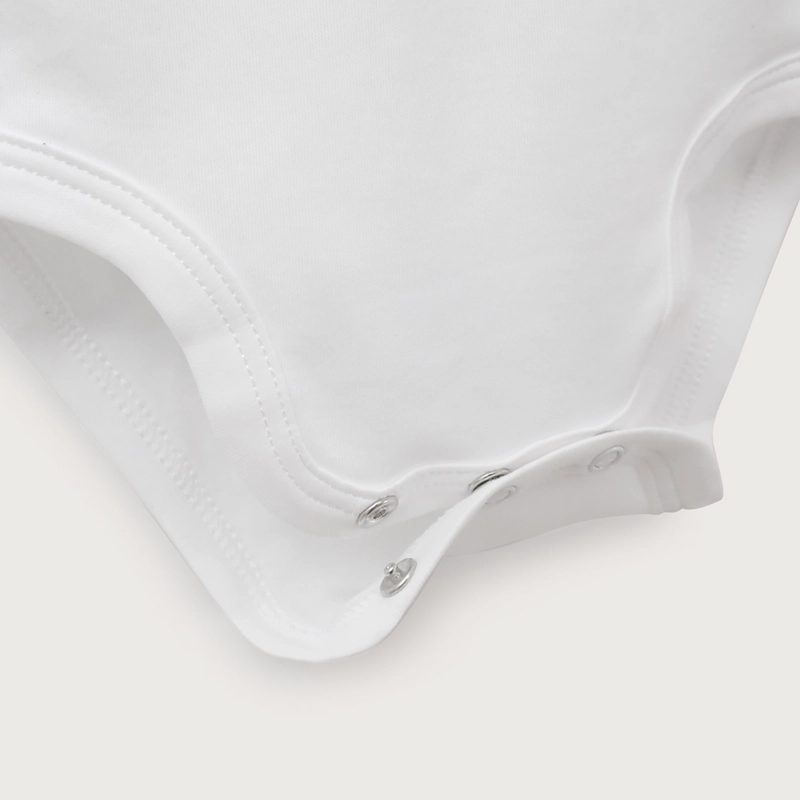 PACK 2 BODY ALGODON BEBE  UNISEX BLANCO - 4