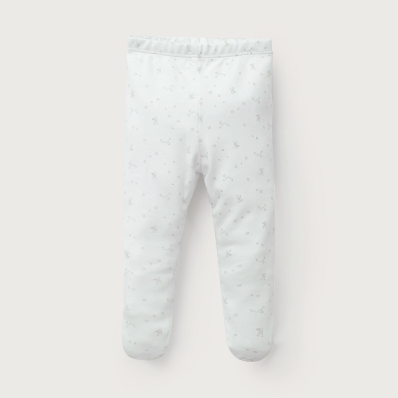 PACK 2 DE PANTYS BLANCO BEBE  UNISEX - 4