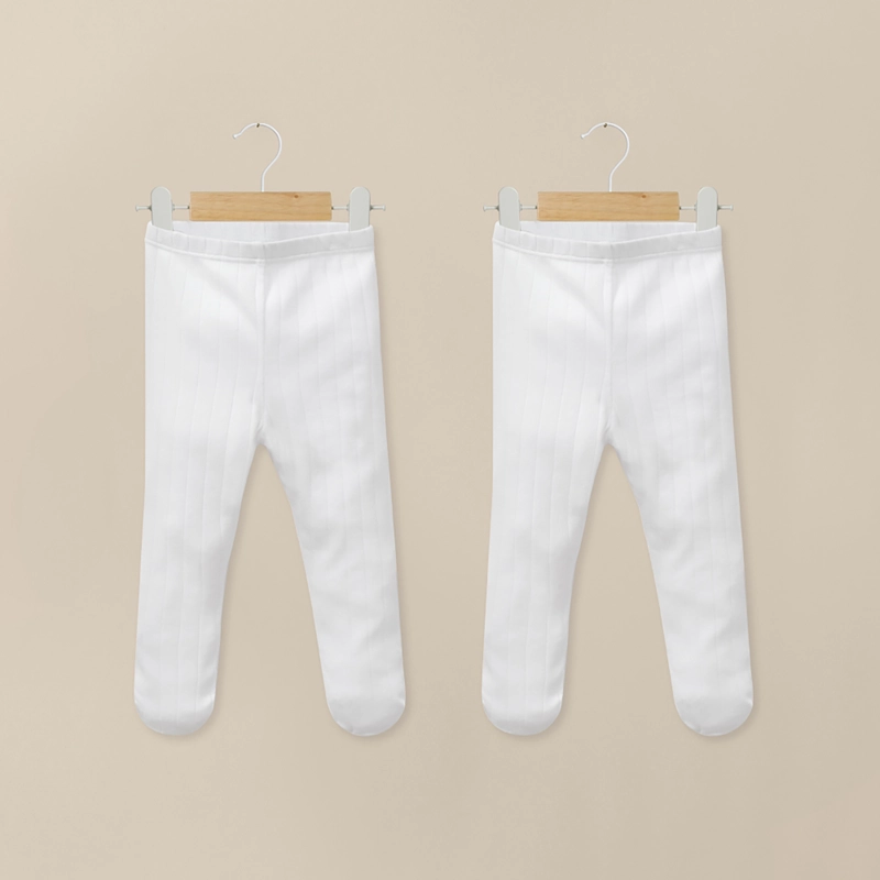 PACK 2 PANTY BALLERINA DISEÑO BLANCO AJUAR BEBE  UNISEX - 1