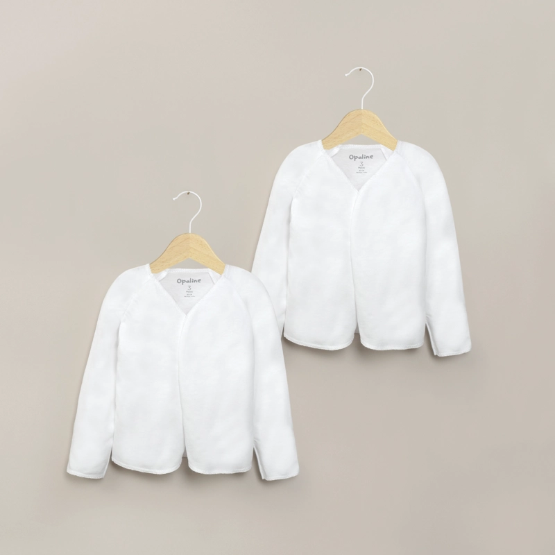 CAMISETA GUANTE BLANCO AJUAR  BEBE  UNISEX - 1