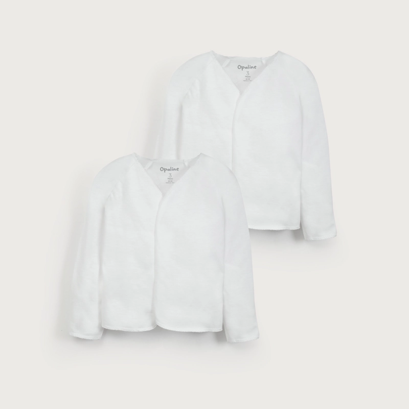 CAMISETA GUANTE BLANCO AJUAR  BEBE  UNISEX - 2