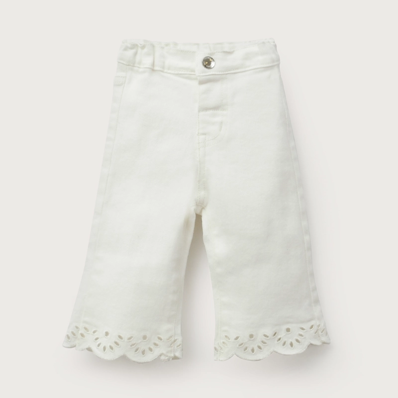 PANTALON BLANCO INFANT NIÑA - 2