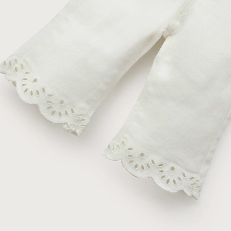 PANTALON BLANCO INFANT NIÑA - 4