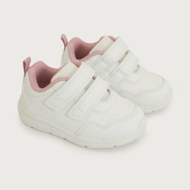 ZAPATILLA DEPORTIVA NIÑA VELCRO BLANCO - 1