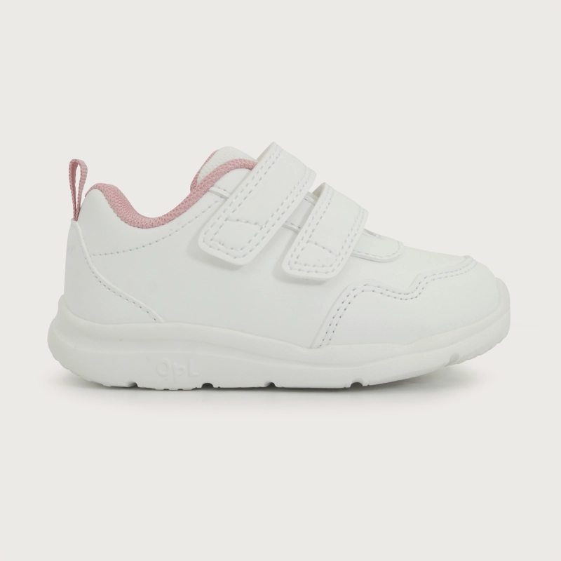 ZAPATILLA DEPORTIVA NIÑA VELCRO BLANCO - 2